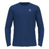 Zeroweight Chill-Tec Crew Neck Manica lunga Uomini - blu scuro, 