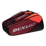 Dunlop Dunlop Performance CX Performance Borsa Per Racchetta Da 12-Nero,Rosso