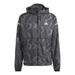 Abbigliamento adidas adidas Ultimate Premium Giacca Da Corsa Uomini-Nero
