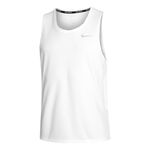 Abbigliamento Nike Nike Miler Canottiera - bianco, grigio