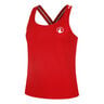 Serve & Volley Canottiera Donna-rosso