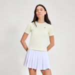 Abbigliamento da tennis Ellesse Ellesse La Bella Seamless Tee Maglietta Donna-giallo