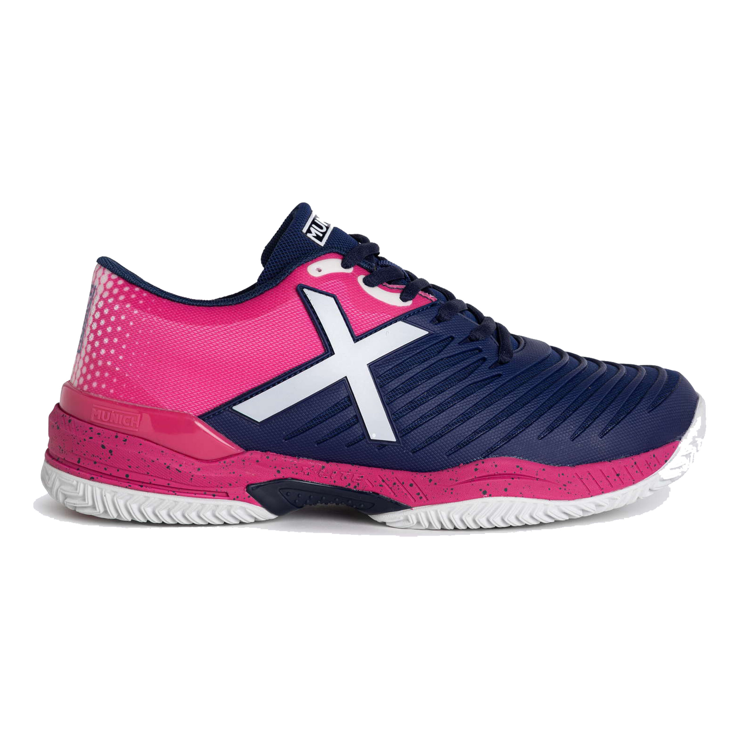 Buy Munich Padx 33 Scarpa Da Padel Donna Blu Scuro Rosa online Tennis Point IT