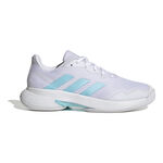 Scarpe da tennis adidas adidas CourtJam Control Scarpa Per Tappeto Donna-Bianco,Turchese