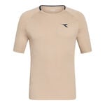 Abbigliamento Diadora Diadora Maglietta Uomini-Beige