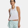 Tech Sport Mesh Crop Canottiera Donna-bianco, nero
