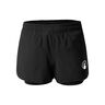 Match 2in1 Pantaloncini Ragazze-Nero,Bianco