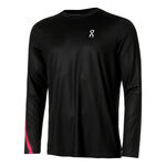 Abbigliamento On On Court Manica Lunga Uomini-Nero