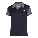 Abbigliamento Babolat Babolat Play Polo Donna-Nero,Grigio