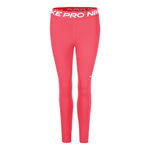 Abbigliamento Nike Nike Mid-Rise Mesh-Paneled Calzamaglia Donna-Rosso Chiaro,Bianco