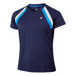 Abbigliamento K-Swiss K-Swiss Core Team Maglietta Donna-Blu Scuro,Multicolore
