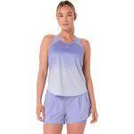 Abbigliamento ASICS ASICS Road Fade Camicia da corsa Donna-blu