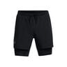 Launch 5 Inch 2-in-1 Pantaloncini Da Corsa Uomini-Nero
