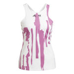 Abbigliamento adidas adidas New York Y Canottiera Donna-Bianco,Lilla