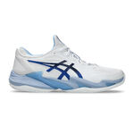 Scarpe da tennis ASICS ASICS Court FF 3 Novak Scarpa Per Terra Rossa Uomini-Bianco,Turchese
