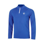 Abbigliamento Quiet Please Quiet Please Crushig Serve 1/4 Zip Manica lunga Ragazzi - blu, bianco