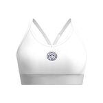 Abbigliamento BIDI BADU BIDI BADU Crew Low Support Strappy Reggiseni Sportivi Donna-Bianco
