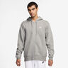 Club Bb Full-Zip Felpa Uomini-Grigio