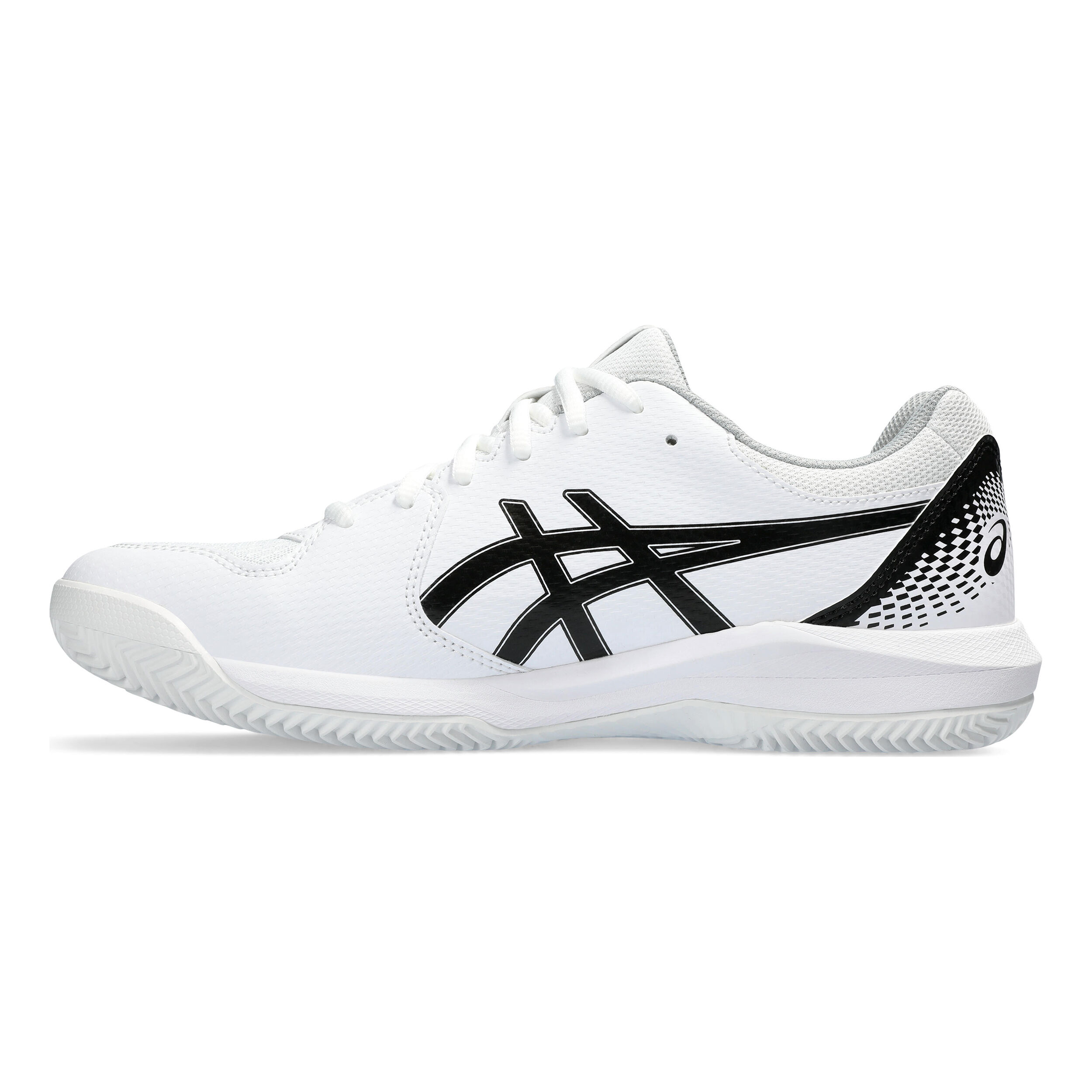 Buy ASICS Gel Dedicate 8 Scarpa Per Terra Rossa Uomini Bianco