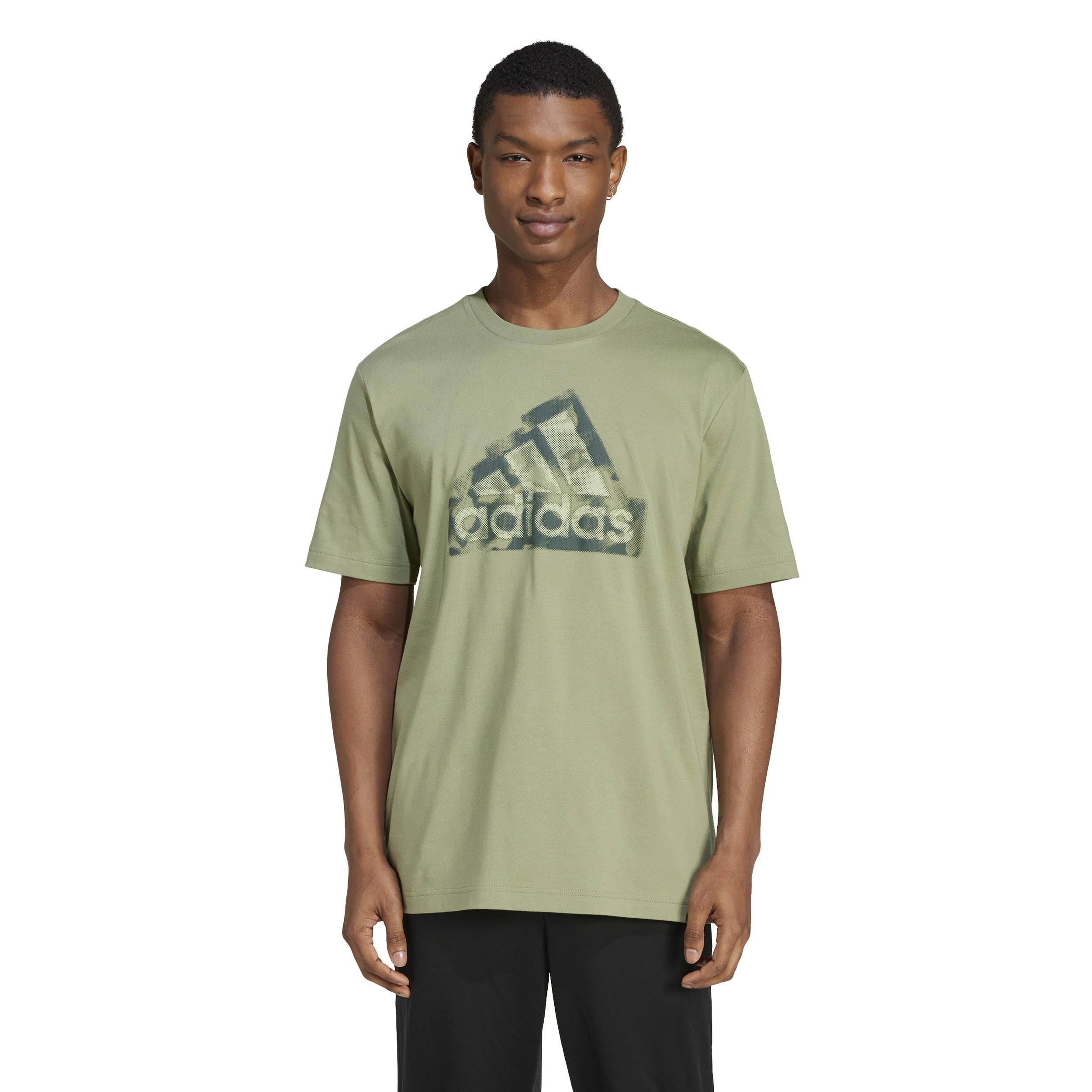 Maglietta adidas verde hot sale