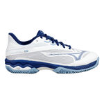 Scarpe da tennis Mizuno Mizuno Wave Exceed Light 2 Scarpa Per Terra Rossa Donna-Bianco,Blu