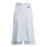 Abbigliamento adidas adidas RI Tank Camicia da corsa Donna - blu chiaro, 
