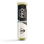 Palline da tennis Dunlop Dunlop Pro Coach Tubo Da 4