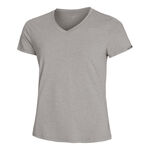 Abbigliamento NEO NEO Flyweight V-Teeme Camicia Da Corsa Donna-Grigio