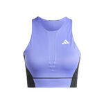 Abbigliamento adidas adidas Crop Pro Canottiera Donna-Lilla,Multicolore