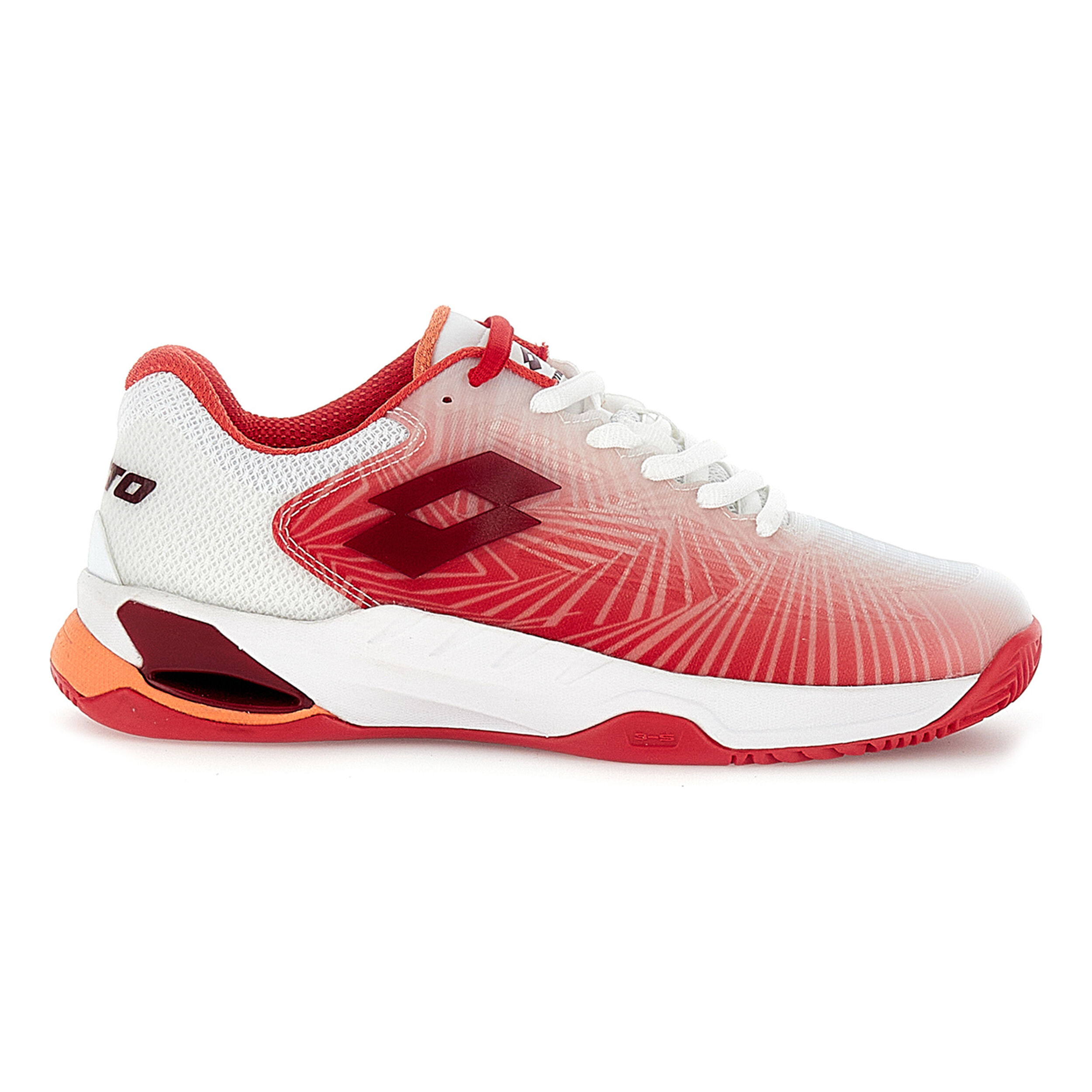 Buy Lotto Mirage 100 II Scarpa Per Terra Rossa Donna Bianco Rosso online Tennis Point IT