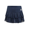 Crew Pleated Gonna Ragazze-Blu Scuro