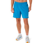 Abbigliamento ASICS ASICS Core 7in Short Pantaloncini da corsa Uomini-blu
