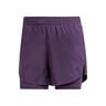 MIN 2in1 Pantaloncini Donna-viola