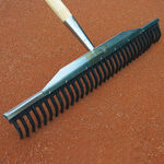 Strumenti per campi da tennis Tegra Tegra Rastrello Di Gomma 70cm Senza Manico-Multicolore