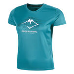 Abbigliamento ASICS ASICS Fujitrail Logo Camicia da corsa Donna - blu, 