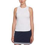 Abbigliamento Original Penguin Original Penguin Rib Canottiera Donna-Bianco