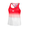 Crew Gradiant Canottiera Ragazze-Rosso,Bianco