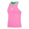 Racerback 2.0 Canottiera Donna-rosa, bianco