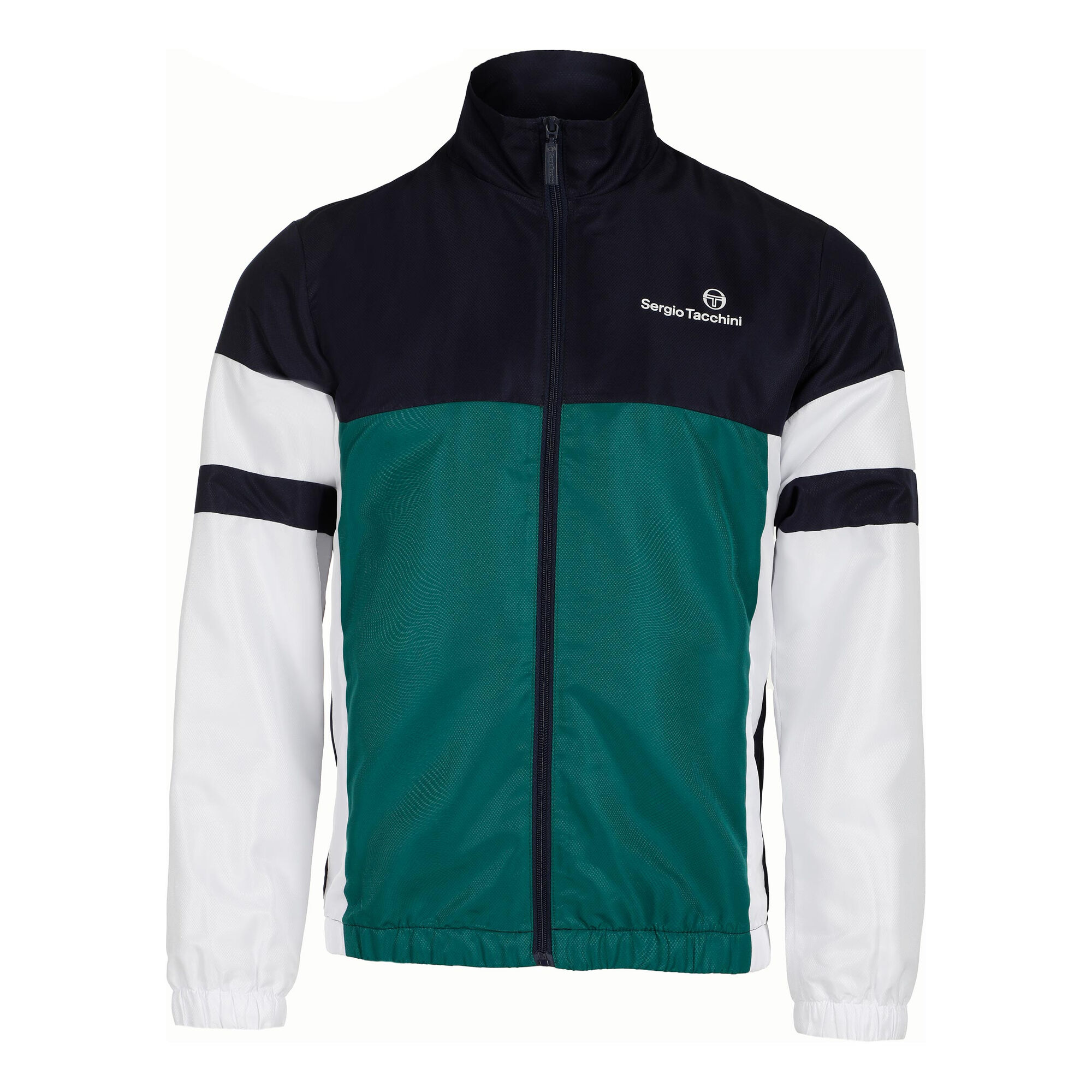 Sergio Tacchini Libera Tuta Da Allenamento Uomini-Blu Scuro,Verde