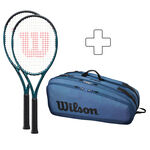 Confezione Di Racchette Wilson 2x Ultra Team V4.0 plus Schlägertasche