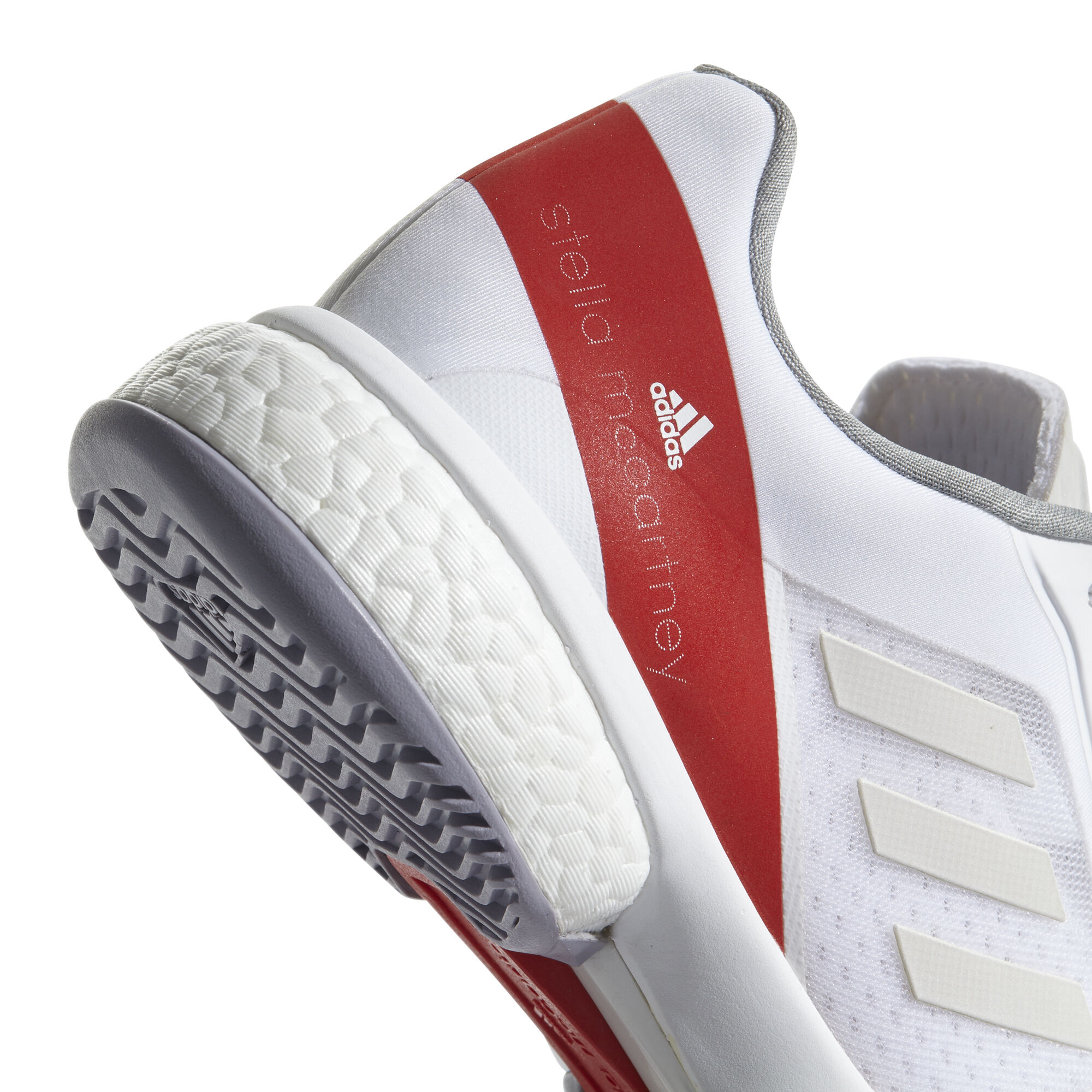 Adidas stella mccartney tennis shoes red cheap