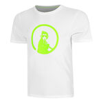 Abbigliamento Quiet Please Quiet Please Wild Trainings Maglietta Uomini-Bianco,Verde Neon