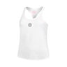 Crew Canottiera Ragazze-Bianco