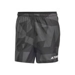 Abbigliamento adidas adidas Terrex MT Light 5in Pantaloncini da corsa Uomini - nero, grigio