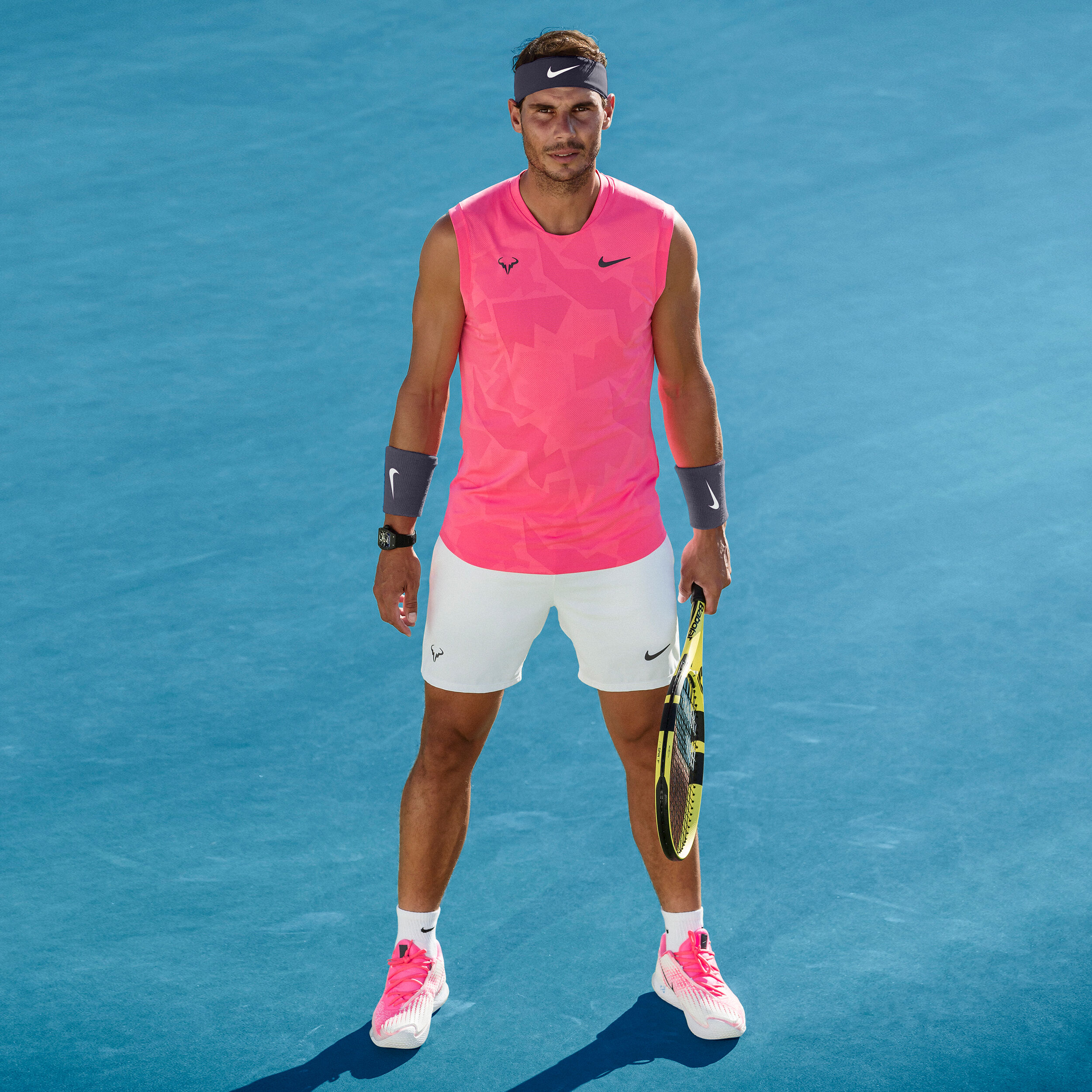 Buy Nike Rafael Nadal Air Zoom Vapor Cage 4 Clay Scarpa Per Terra Rossa Uomini Rosa Bianco online Tennis Point IT