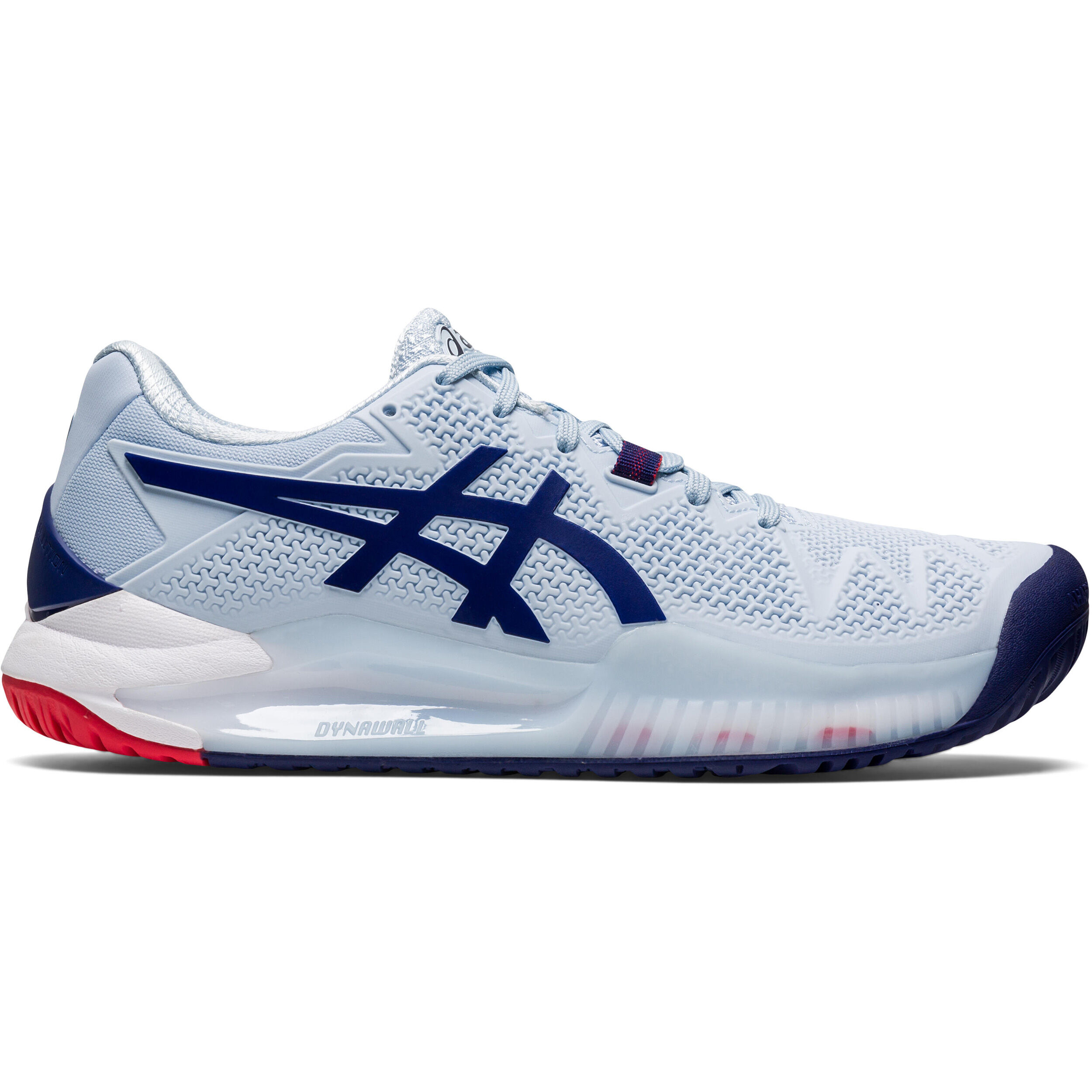 Buy ASICS Gel Resolution 8 Scarpa Per Tutte Le Superfici Donna Blu Chiaro Blu online Tennis Point IT