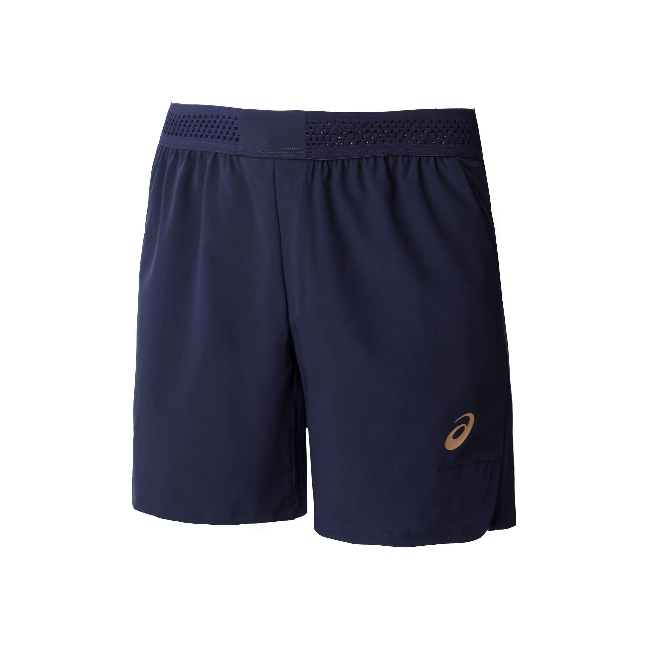 Asics 7in Pantaloncini Uomini - Blu Scuro, Oro compra online | Tennis-Point
