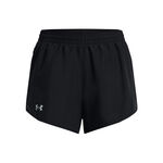 Abbigliamento Under Armour Under Armour Fly By Pantaloncini Da Corsa Donna-Nero