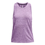 Abbigliamento Under Armour Under Armour Seamless Stride Camicia Da Corsa Donna-Viola