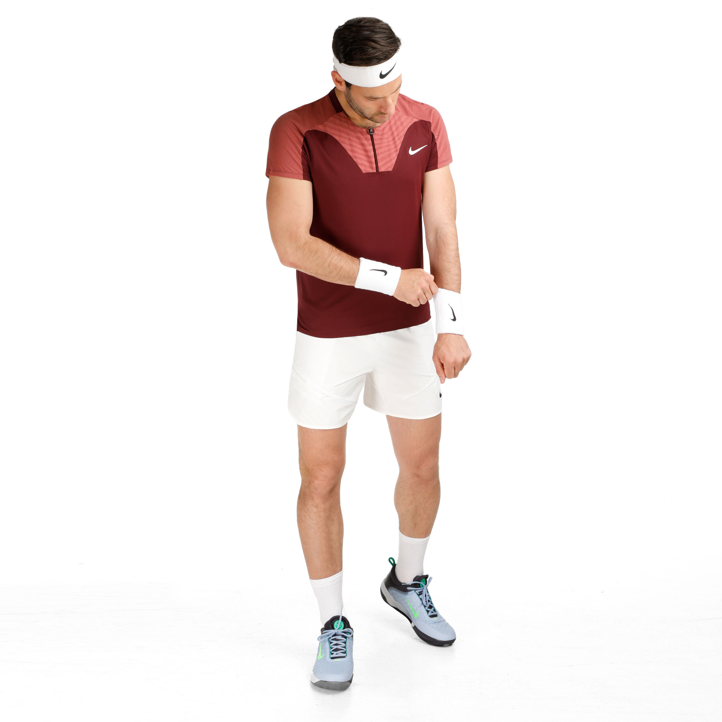 Buy Nike Dri Fit Advantage 7in Pantaloncini Uomini Bianco online Tennis Point IT